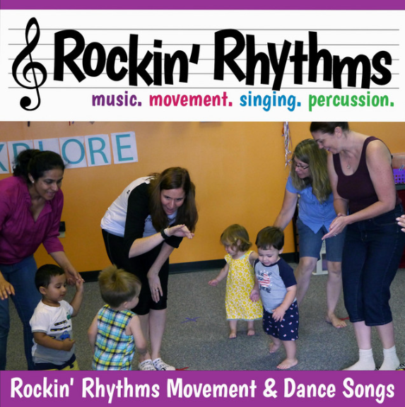 Rockin' Rhythms Movement & Dance Songs Album Cover